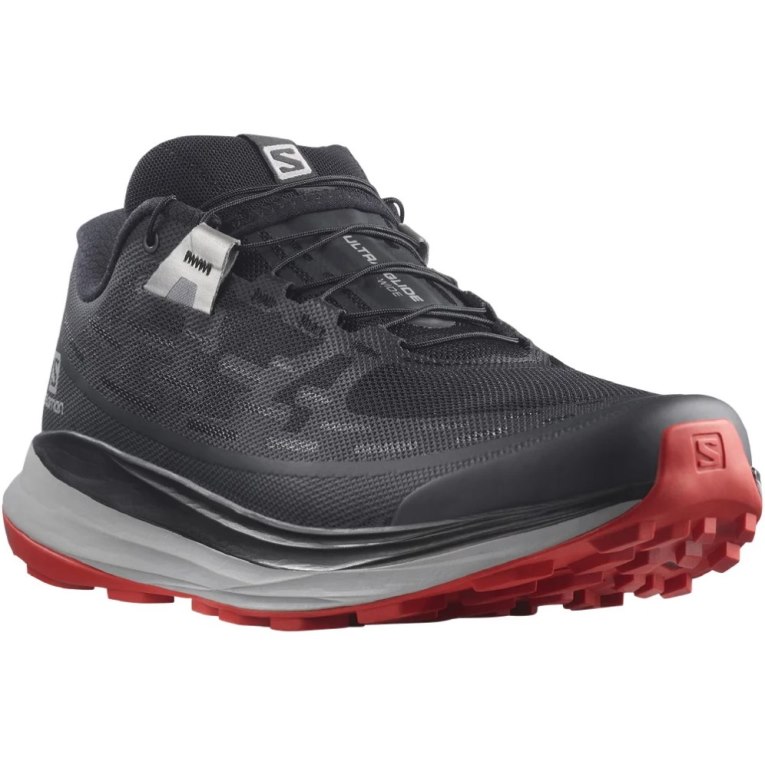 Tenis Para Trail Running Salomon Ultra Glide Anchos Hombre Negros | MX KDYB698